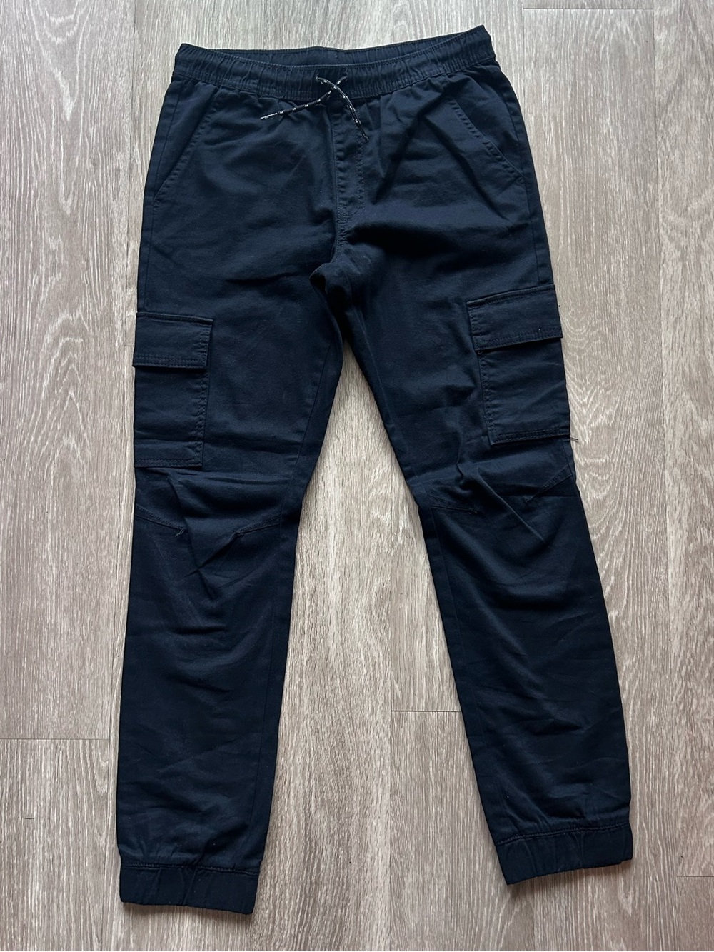 Thereabouts Boys Size L (14/16) Black Cargo Jogger Pants NWOT